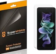 [Supershieldz] (2 Pack) Designed for Samsung Galaxy Z Flip 4 5G Screen Protector, High Definition Clear Shield (TPU)