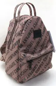 NEW HERSCHEL NOVA Mini Backpack Roll Call Ash Rose Daypack Bag 11" x 8" x 4.75"