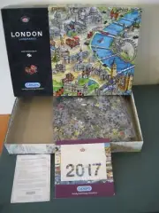 NEW 1000 PIECE GIBSON BRITISH EUC JIGSAW PUZZLE LONDON LANDMARKS