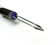 Electric Wax Worker Tip Sharp Point Flat Purple Design Giles Precision Waxer