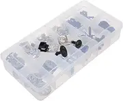 Zerodeko Engine Undertray Cover Clips and Screws for and Durable Fasteners for Bumper Repair Trim Clips for Engine Protection and Splash Shield Compatibility