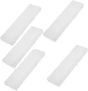 Ipetboom 5 Pack Stainless Steel Tongue Scrapers Cleaning Products Travel Carrier Case for Tounge Scraper Plastic Carrying Box