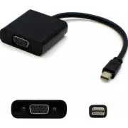 ADD-ON MDP2VGAB Addon 20.00Cm 8.00In Mini-Displayport Male To Vga Female Black