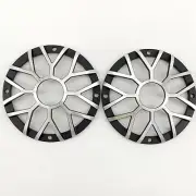 2- 3" Aluminum Speaker Covers Grille For Car Audio DJ PA Speaker Flower Design