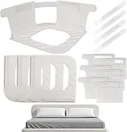 Sheet Clips - 4X Bed Sheet Fastener Clip,Fit All Mattress Size, Anti-Slip Duvet Lock for RV, Hotel, Bedroom, Guest Room, Dorm
