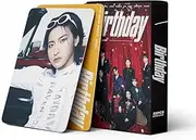 55PCS Lomo Cards Album Photocards for Fan Collection(Red)