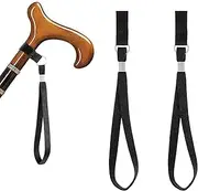 PlandleLee 2 Pcs Walking Stick Wrist Strap Walking Stick Crutch Wrist Strap Wristband for Hiking Crutch Accessories