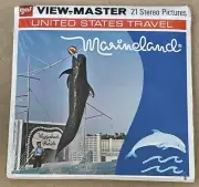 VIEW-MASTER UNITED STATES TRAVEL MARINELAND FLORIDA A964 3 REELS