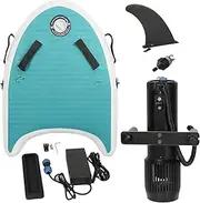 Underwater Sea Scooter Dive Booster Electric Fins Underwater Thruster Handheld Snorkel Diving Rescue Photographic Equipment Underwater Booster(Full Set of Small)