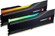 G.SKILL Trident Z5 RGB Series (Intel XMP 3.0) DDR5 RAM 64GB (2x32GB) 5600MT/s CL30-36-36-89 1.25V Desktop Computer Memory UDIMM - Matte Black (F5-5600J3036D32GA2-TZ5RK)