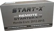 Start-X Remote Start Kit for Civic 2012-2015 || Plug n Play || Lock 3X to Remote Start || Fits 2012, 2013, 2014, 2015