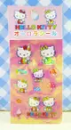 【震撼精品百貨】Hello Kitty 凱蒂貓~KITTY貼紙-香菇粉