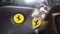 在飛比找Yahoo!奇摩拍賣優惠-Ferrari法拉利鑰匙圈