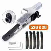 520*20mm Air Belt Sander Pneumatic Angle Grinding Machine with 5 Sanding Belts