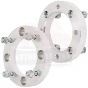 2 pcs 1" 25mm thick 4x137 10x1.25 Wheel Spacers For Can-Am Commander 800