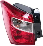 Rear Lights For Suzuki For S-Cross 2014 2015 For SX4 2016 Car Rear Bumper Brake Tail Light Tail Lamp With Bulb Tailamp Taillight Rear Tail Lights(Outside Left)