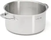 [DE BUYER] INOX PRIM APPETY 3505.24 Cooking Pot Without Lid Stainless Steel Diameter 24 cm Silver 0.5 litres