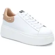 ASH Womens Moby Studs White Skate Shoes Sneakers 40 Medium(B,M) BHFO 0405
