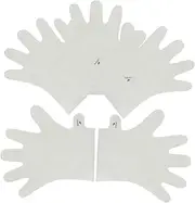 DRESSOOS 5 Pack Natural Moisturizing Hand Masks Exfoliating Gloves for Soft Hands