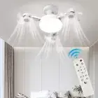 E27 Drone Fan with LED Light Remote Control Hanging Fan Ceiling Fan (3 Heads) *A