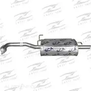 Redback Mufflers Bolt-On to suit Bm4461A-Hyu/Excel (X3) 1.5 94- #F4# - M4188