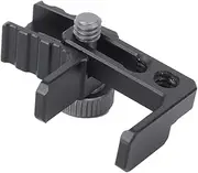 Camera Wire Clamp/Holder, Camera Wire Fixator Cage Signal Clamp/Holder Aluminium Alloy Black Universal Type Cage/Fixator Signal Cable Accessory