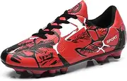 [TangDao] Kids Football Soccer Cleats Shoes Boys Girls Firm Ground Athletic Outdoor Sports Shoes Youth Sneakers