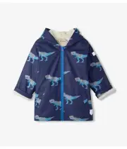 Hatley Kids T-Rex Attack Sherpa Lined Splash Jacket (Toddler/Little Kid/Big Kid)
