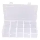 Customizable Compartment S Transparent Plastic Container Sturdy Plastic Box