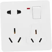 COSMEVIVI Box Rv Inlet Plug Trailer Power Inlet Rv Power Inlet Rv Accessory Power Plug Rv Inlet Socket Boat Power Inlet