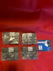 4 NEW OEM Brother TZ-221 P-Touch Label Tape (7M)