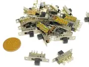 25 pieces 2p3t 5mm Slide Switch ss-23e04 8Pin On Off PCB on-on-on E25