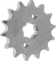 CHILDWEET Small Sprocket Atv Engine Sprockets Motorcycle Accessory Atv Sprocket Motorcycle Sprockets Atv Engine Front Sprocket Motorcycle Chain Sprocket Motorcycle Engine Sprocket Steel Grey