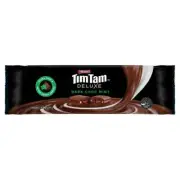 Arnott's Tim Tam Deluxe Dark Choc Mint 175g Chewy Chocolate Coated Biscuits NEW