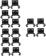 GLSTOY 4pcs Microphone Holder Wall Mount Durable Mic Hanger Tool for Ktv Hotels Conference Rooms Space Saving Design Easy Installation Compatible with Microphones