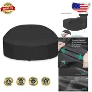 75" Waterproof Round Daybed Cover with Taped Seams for Optimal Weather Shield