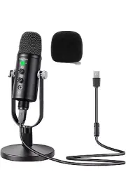 Mercase USB Condenser Microphone for Computer Mac Smartphone PS4 PS5 New