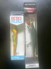 Rapala & Rebel Jerk Baits! RipStop And Ghost Minnow Trace Down.