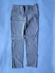 Dockers NWT Girls Khaki Skinny Adjustable Waist Uniform Pant Size 14 (BOX 89)