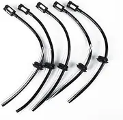 5pcs Fu Hose Oil Pipe Kit with Fu F Replacement Kit Fit for 4 Stroke Grass Trimmer Brushcutter Lawnmower Tool Parts