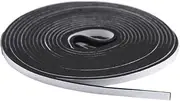 5M 9mm Door Weather Stripping - Self Adhesive Foam Seal Strip for Door Frames and Window Gaps, Weatherstrip Anti-Collision D Type