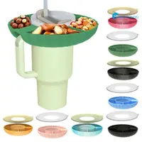 在飛比找蝦皮購物優惠-冰霸杯帶蓋零食盤 Stanley零食水果拼盤適用於 40oz