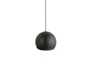 Marga Contemporary Dome Shape Asymmetrical Patterns Metal Pendant Light Lamp Large - Brown.