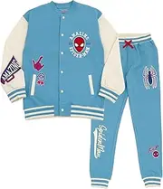 [Marvel] Spider-Man Fleece Bomber Jacket and Jogger Pants Toddler to Big Kid
