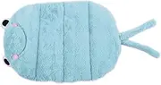 Dog Bed Ultra Soft Crate Pad Home Washable Mat for Dogs and Cats Crate/Blue (Size : 60x40x8cm)