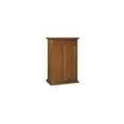 Shoe Cabinet Closet Mobile TV Walnut Dark Art Povera Classic