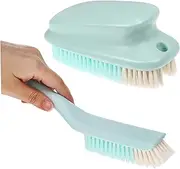 Healvian 1 Set Multi Purpose Scrub Brush Durable Laundry Cleaning Brushes for Stains Grime Removal Ergonomic Hold for Easy Use for Clothes Carpets Furniture