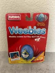Playskool Weebles Wobble Playskool Police Officer Toodler Infant 6M+