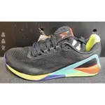 2021 三月  REEBOK NANO X1 運動鞋 訓練鞋 健身鞋 黑藍黃  FX3241 男鞋 情侶鞋