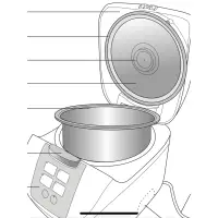 在飛比找蝦皮購物優惠-Panasonic 國際牌電子鍋SR一DF101的內鍋